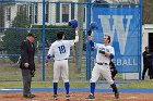 Baseball vs Nichols  Wheaton College Baseball vs Nichols College. - Photo By: KEITH NORDSTROM : Wheaton, baseball